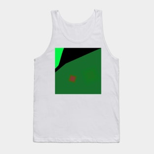 green black red abstract texture design Tank Top